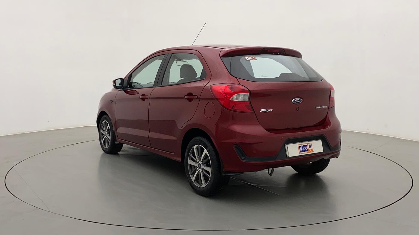 2020 Ford New Figo TITANIUM 1.2 PETROL MT, Petrol, Manual, 10,342 km, Left Back Diagonal