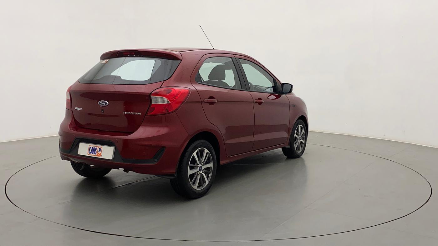 2020 Ford New Figo TITANIUM 1.2 PETROL MT, Petrol, Manual, 10,342 km, Right Back Diagonal