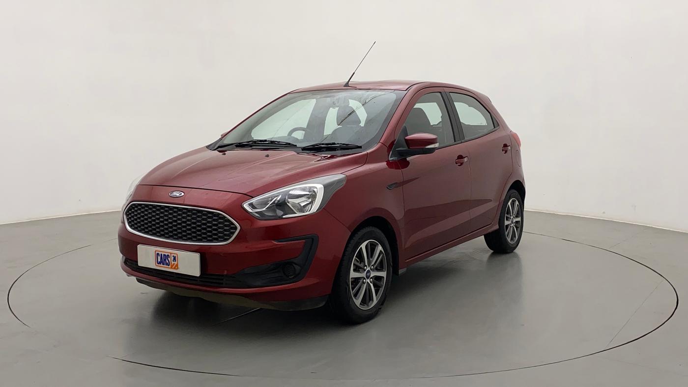 2020 Ford New Figo TITANIUM 1.2 PETROL MT, Petrol, Manual, 10,342 km, Left Front Diagonal