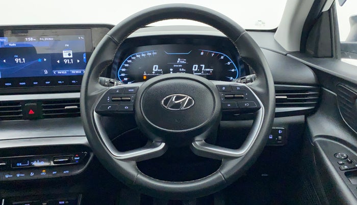 2021 Hyundai NEW I20 ASTA (O) 1.2 MT, Petrol, Manual, 23,738 km, Steering Wheel Close Up