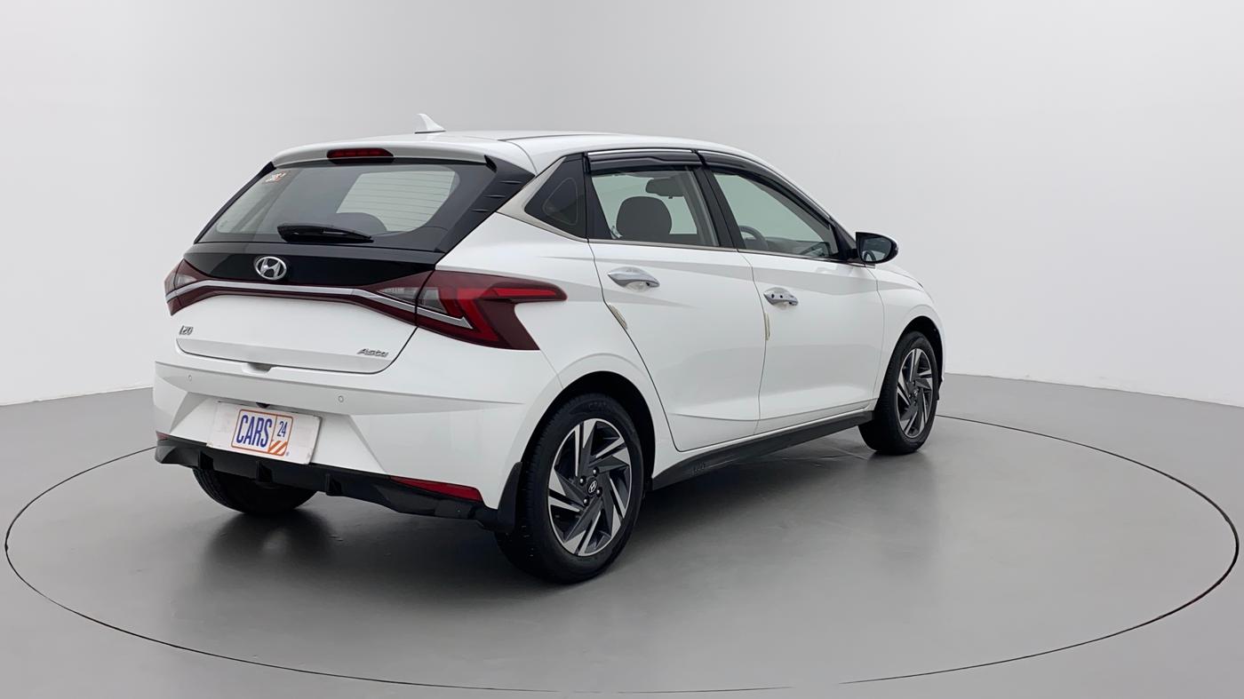 2021 Hyundai NEW I20 ASTA (O) 1.2 MT, Petrol, Manual, 23,738 km, Right Back Diagonal