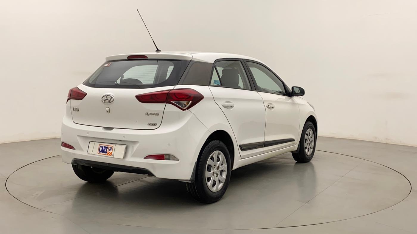 2014 Hyundai Elite i20 SPORTZ 1.2, Petrol, Manual, 44,992 km, Right Back Diagonal