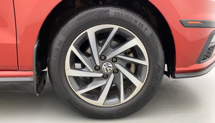 2021 Volkswagen Polo COMFORTLINE 1.0L TSI, Petrol, Manual, 46,522 km, Right Front Wheel