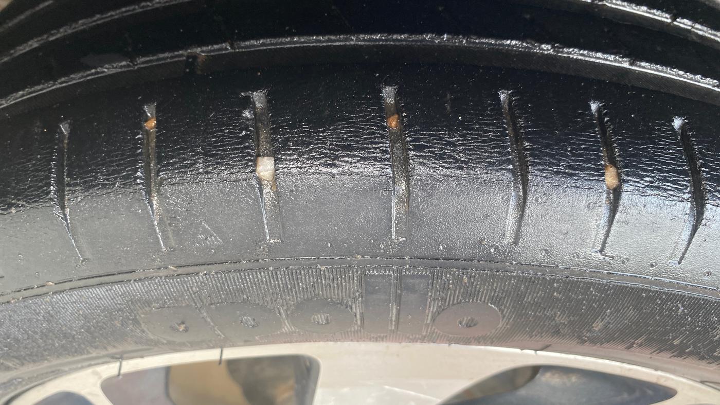 2021 Maruti Baleno ZETA PETROL 1.2, Petrol, Manual, 59,655 km, Left Rear Tyre Tread