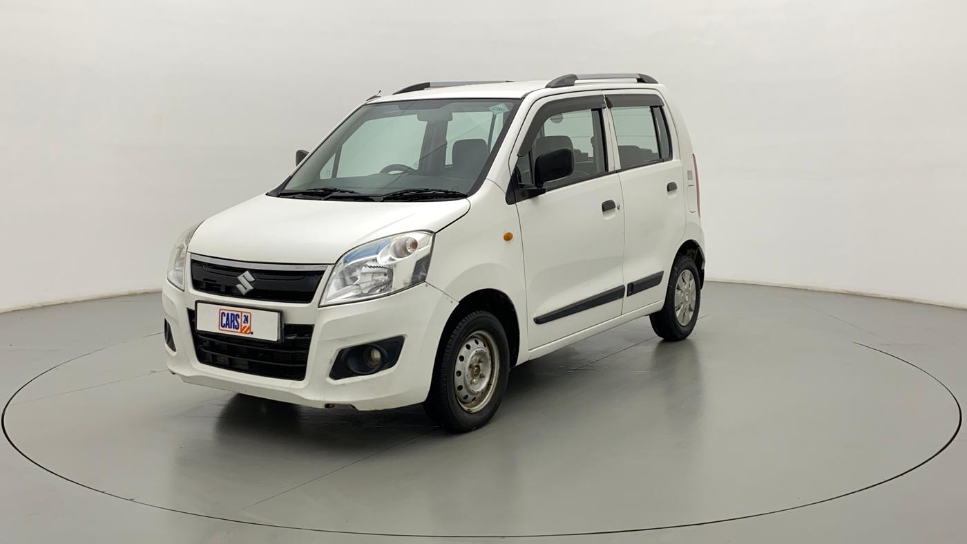 2018 Maruti Wagon R 1.0 LXI CNG OPT, CNG, Manual, 98,065 km, Left Front Diagonal
