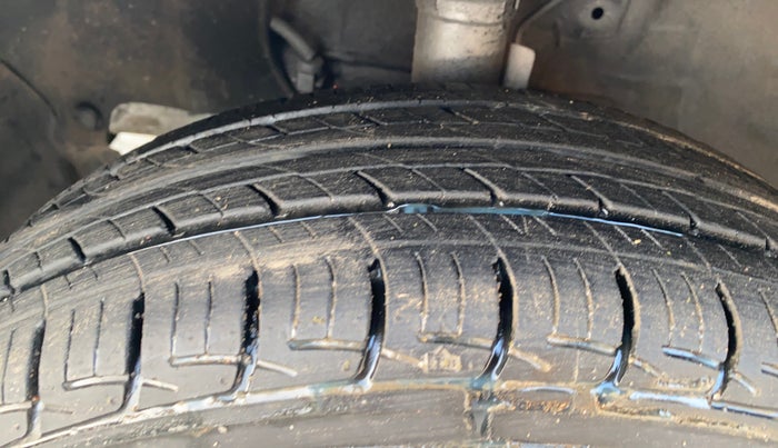 2019 Maruti New Wagon-R ZXI 1.2 AMT, Petrol, Automatic, 85,022 km, Left Front Tyre Tread