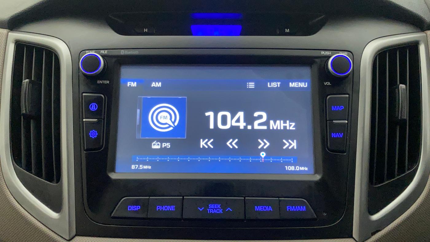 2017 Hyundai Creta SX PLUS AT 1.6 PETROL, Petrol, Automatic, 91,142 km, Infotainment System