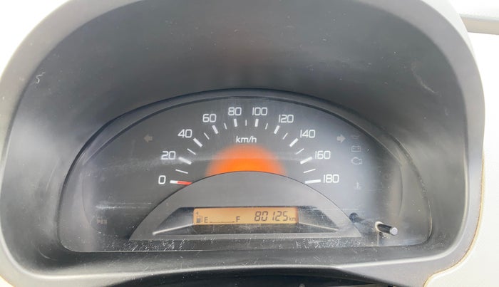 2014 Maruti Wagon R 1.0 LXI, Petrol, Manual, 80,116 km, Odometer Image