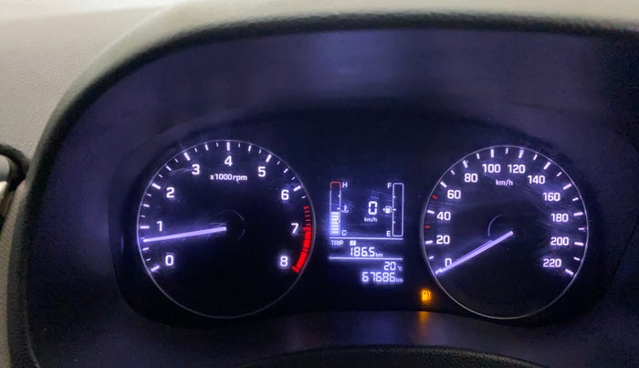 2017 Hyundai Creta SX PLUS 1.6 PETROL, Petrol, Manual, 67,686 km, Odometer Image