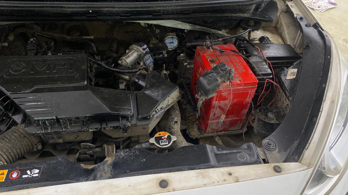 2021 Hyundai NEW SANTRO SPORTZ EXECUTIVE MT CNG, CNG, Manual, 33,212 km, Engine View - Left