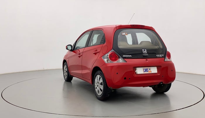 2012 Honda Brio S MT, Petrol, Manual, 50,570 km, Left Back Diagonal