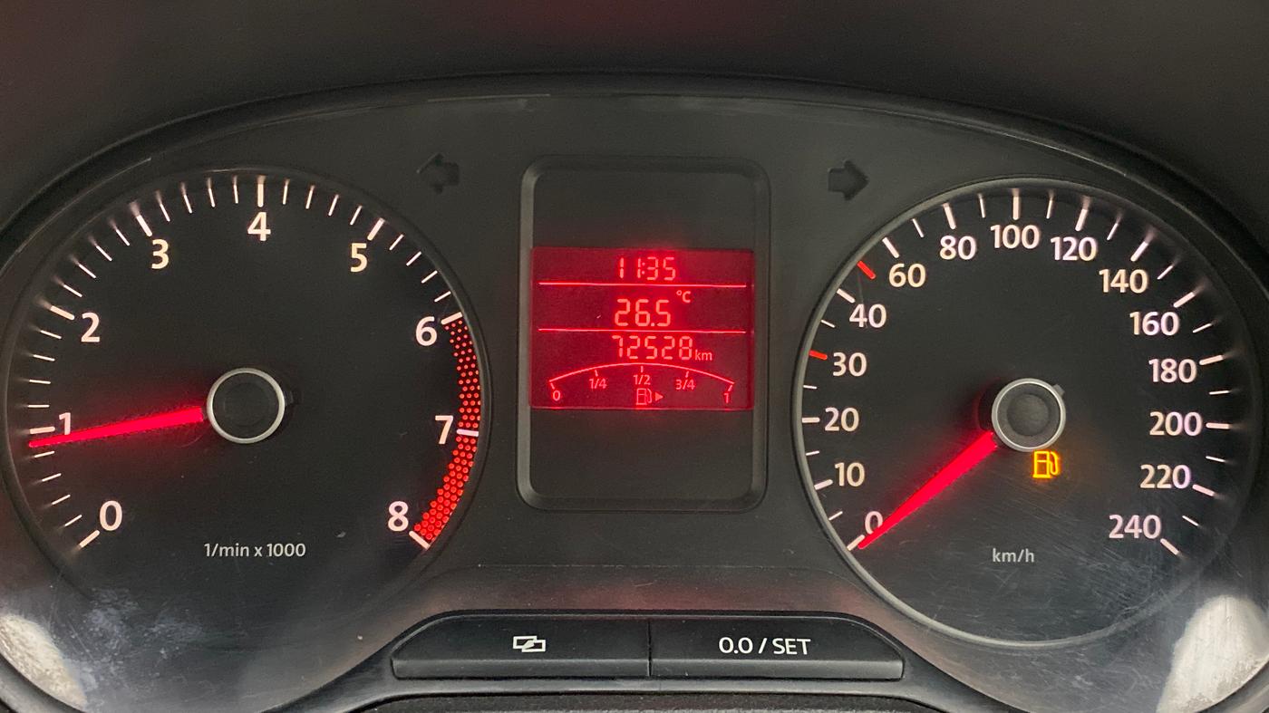 2011 Volkswagen Polo COMFORTLINE 1.2L PETROL, Petrol, Manual, 72,797 km, Odometer Image