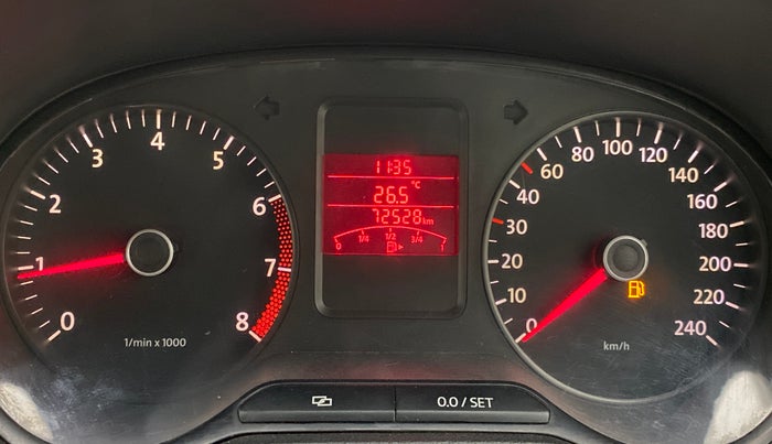 2011 Volkswagen Polo COMFORTLINE 1.2L PETROL, Petrol, Manual, 72,797 km, Odometer Image