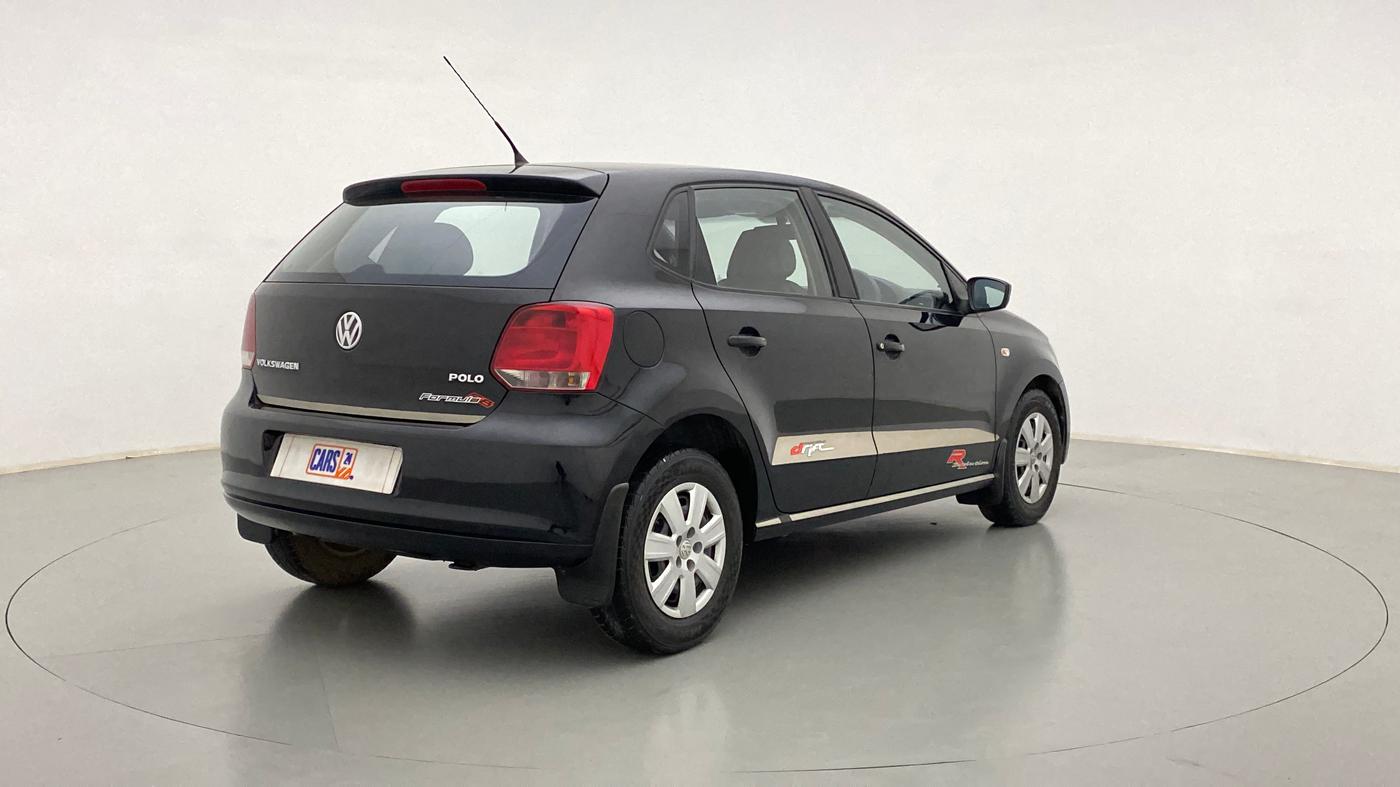 2011 Volkswagen Polo COMFORTLINE 1.2L PETROL, Petrol, Manual, 72,797 km, Right Back Diagonal
