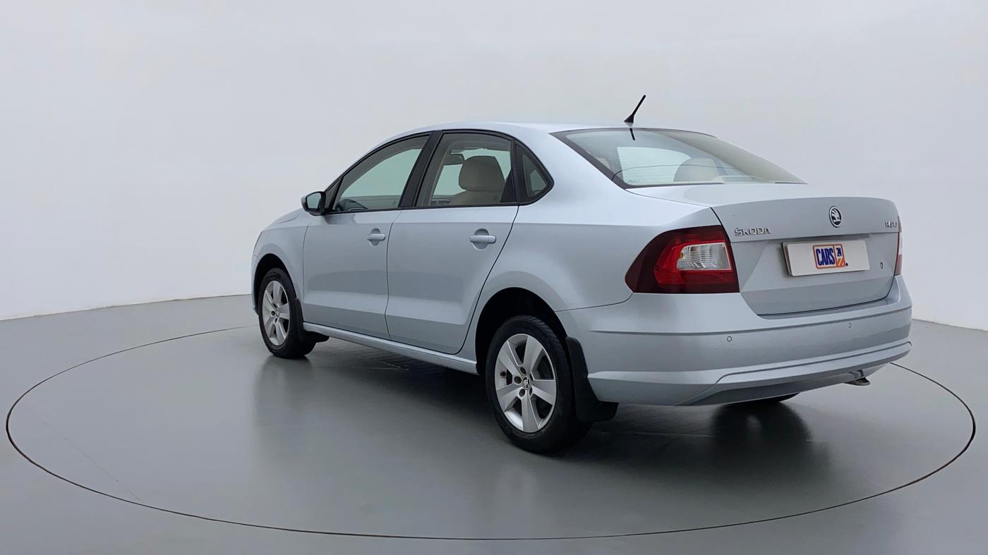 2017 Skoda Rapid AMBITION 1.6 MPFI MT, Petrol, Manual, 22,548 km, Left Back Diagonal