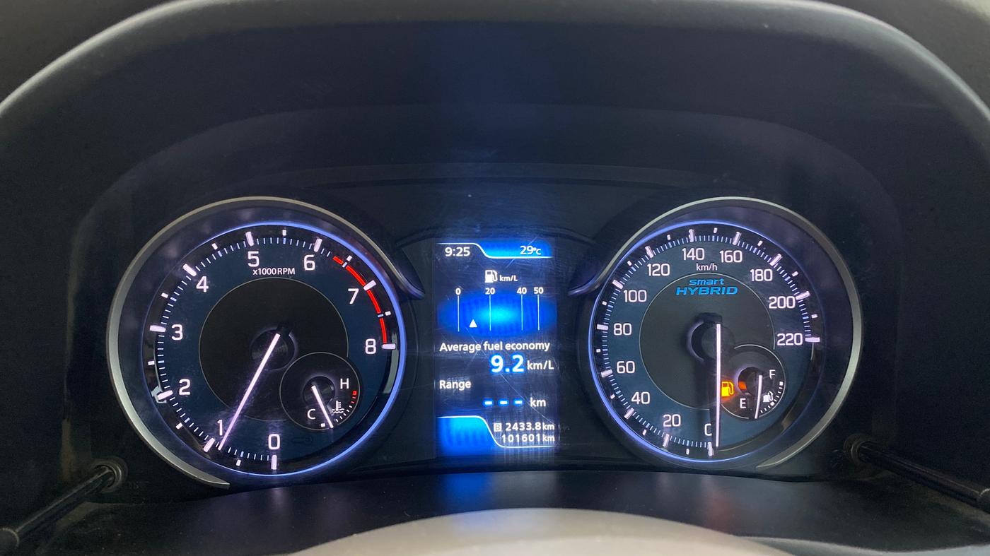 2020 Maruti Ertiga ZXI+ SHVS, Petrol, Manual, 1,01,599 km, Odometer Image