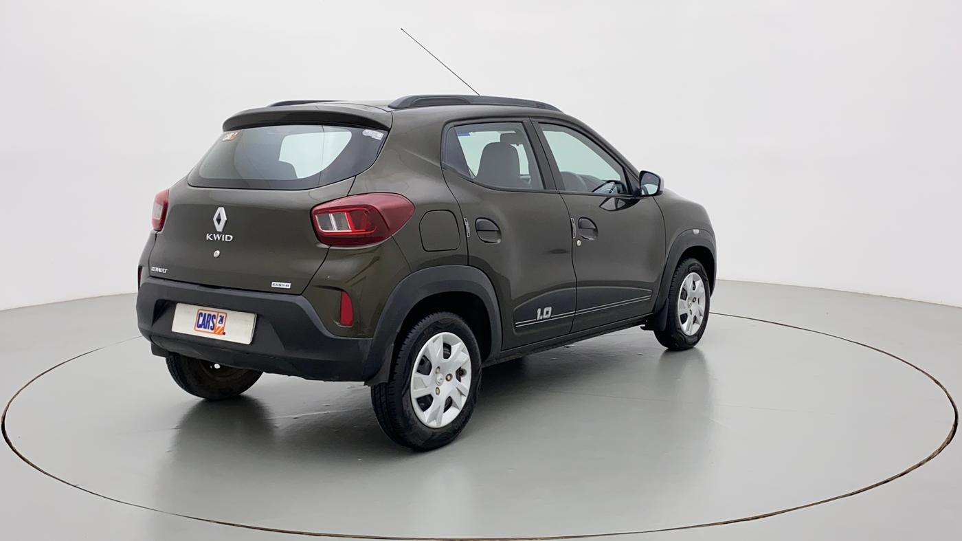 2022 Renault Kwid RXT 1.0 AMT (O), Petrol, Automatic, 12,703 km, Right Back Diagonal