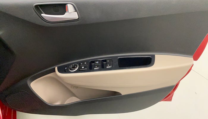 2017 Hyundai Grand i10 SPORTZ (O) AT 1.2 KAPPA VTVT, Petrol, Automatic, 62,721 km, Driver Side Door Panels Control