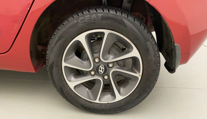 2017 Hyundai Grand i10 SPORTZ (O) AT 1.2 KAPPA VTVT, Petrol, Automatic, 62,721 km, Left Rear Wheel