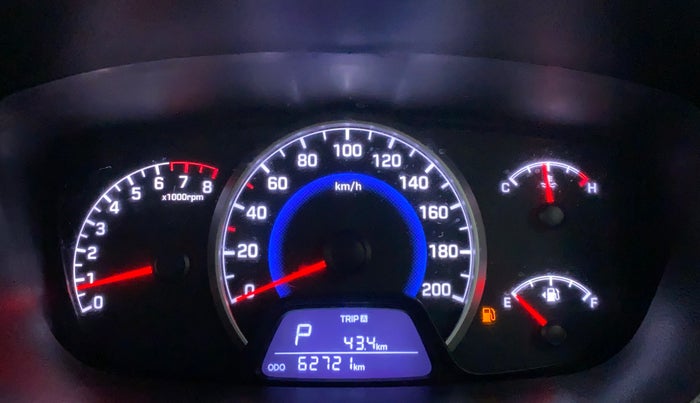 2017 Hyundai Grand i10 SPORTZ (O) AT 1.2 KAPPA VTVT, Petrol, Automatic, 62,721 km, Odometer Image