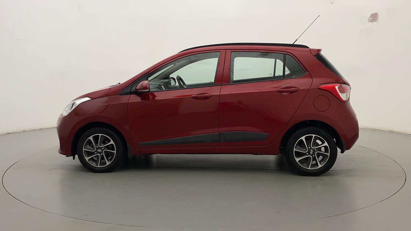 2017 Hyundai Grand i10 SPORTZ (O) AT 1.2 KAPPA VTVT, Petrol, Automatic, 62,721 km, Left Side