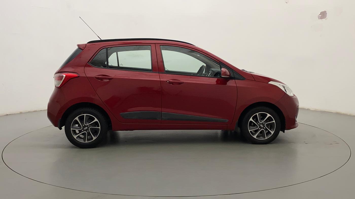 2017 Hyundai Grand i10 SPORTZ (O) AT 1.2 KAPPA VTVT, Petrol, Automatic, 62,721 km, Right Side