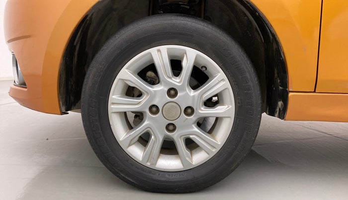 2017 Tata Tiago XZA PETROL, Petrol, Automatic, 31,535 km, Left Front Wheel