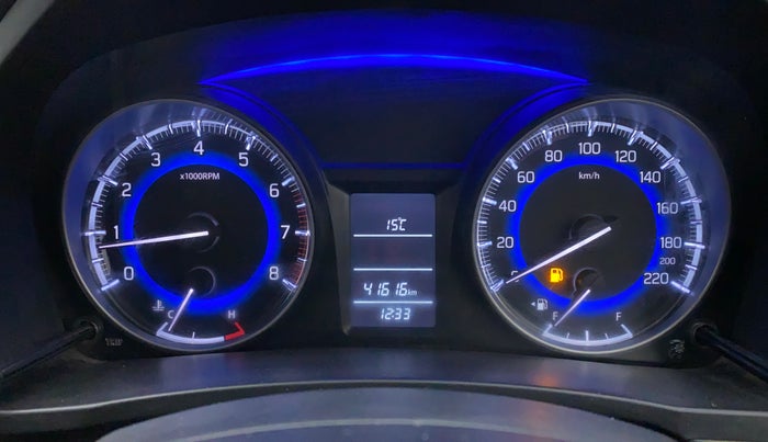 2019 Maruti Baleno DELTA 1.2 K12, Petrol, Manual, 41,595 km, Odometer Image
