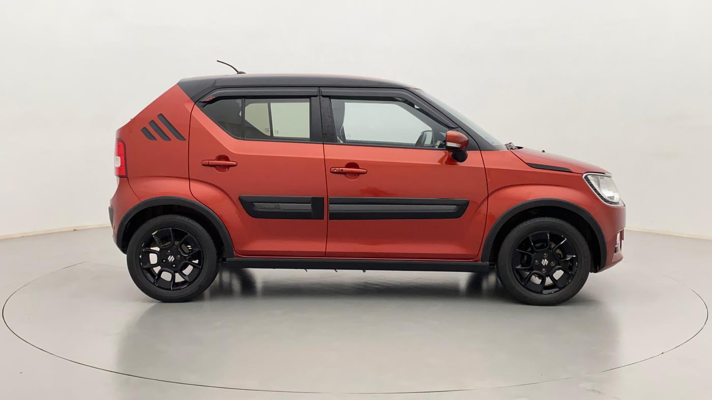 2017 Maruti IGNIS ZETA 1.2 K12, Petrol, Manual, 68,372 km, Right Side View