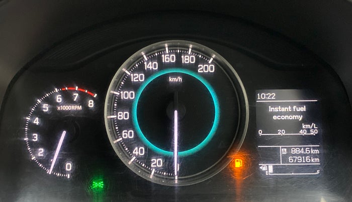 2017 Maruti IGNIS ZETA 1.2 K12, Petrol, Manual, 68,372 km, Odometer Image