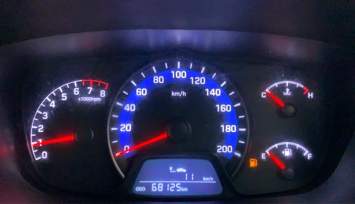 2014 Hyundai Xcent SX 1.2 OPT, Petrol, Manual, 68,311 km, Odometer Image