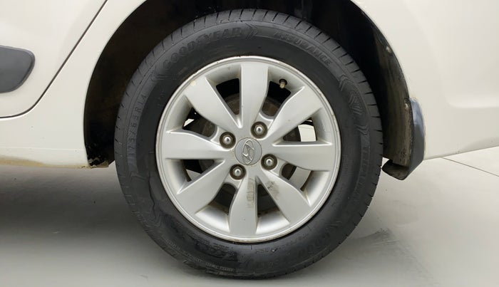 2014 Hyundai Xcent SX 1.2 OPT, Petrol, Manual, 68,311 km, Left Rear Wheel