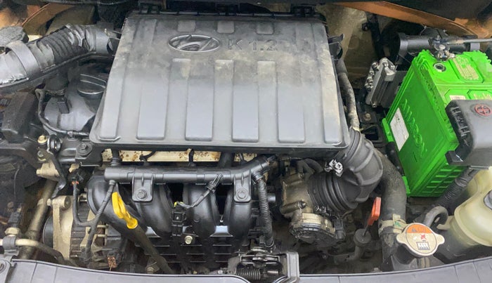 2015 Hyundai Grand i10 ASTA AT 1.2 KAPPA VTVT, Petrol, Automatic, 60,738 km, Engine View