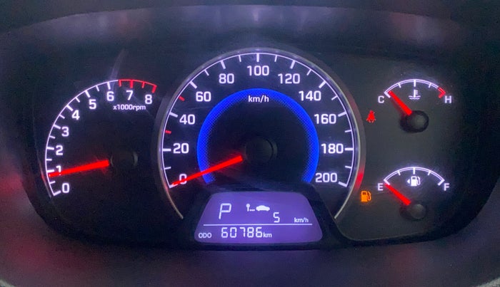 2015 Hyundai Grand i10 ASTA AT 1.2 KAPPA VTVT, Petrol, Automatic, 60,738 km, Odometer Image
