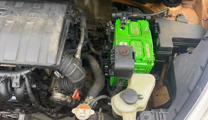 2015 Hyundai Grand i10 ASTA AT 1.2 KAPPA VTVT, Petrol, Automatic, 60,738 km, Engine View - Left