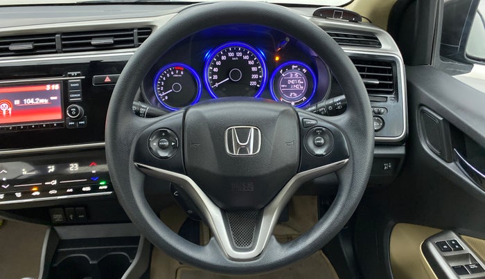 2016 Honda City V MT PETROL, Petrol, Manual, 40,715 km, Steering Wheel Close Up