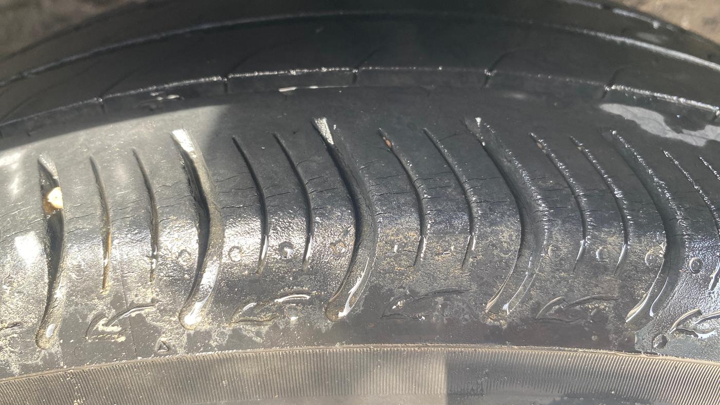2019 Honda Amaze 1.2L I-VTEC V, Petrol, Manual, 25,231 km, Left Rear Tyre Tread