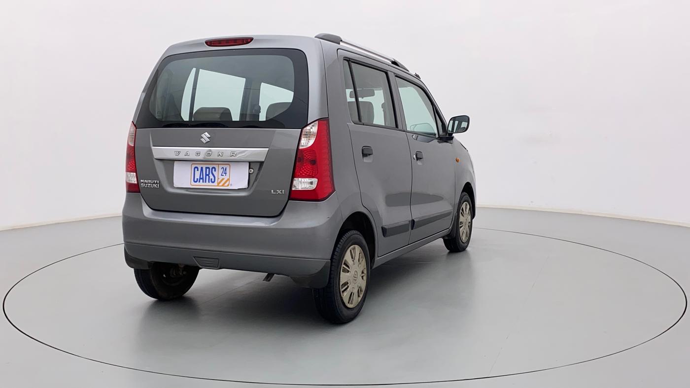 2013 Maruti Wagon R 1.0 LXI, Petrol, Manual, 46,225 km, Right Back Diagonal