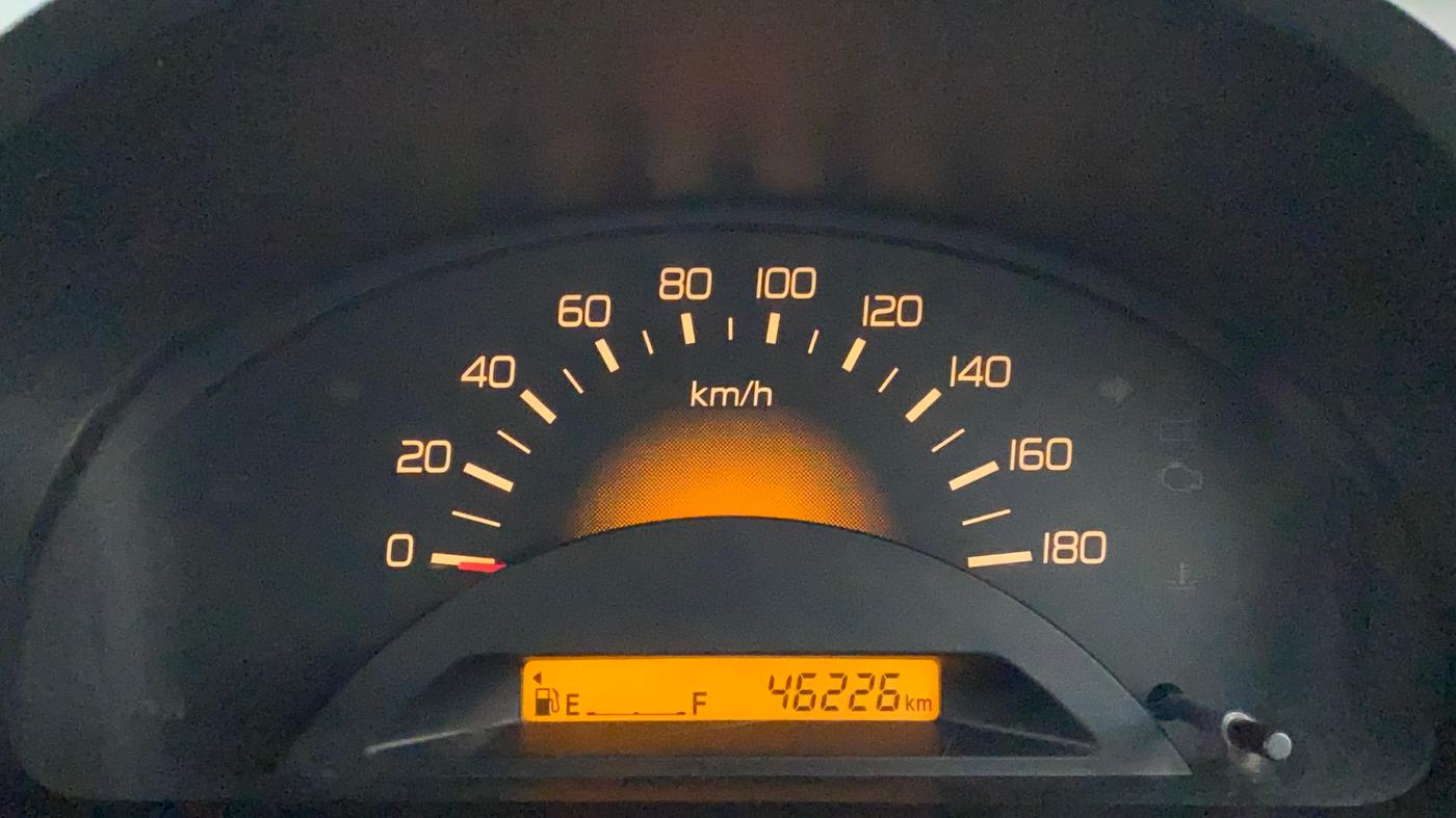 2013 Maruti Wagon R 1.0 LXI, Petrol, Manual, 46,225 km, Odometer Image