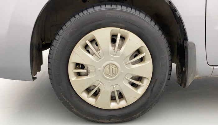 2013 Maruti Wagon R 1.0 LXI, Petrol, Manual, 46,225 km, Left Front Wheel