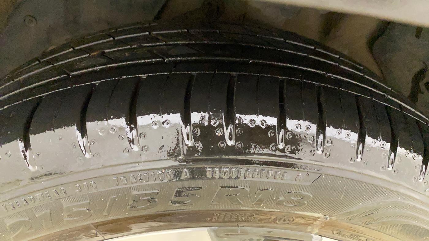 2024 MG HECTOR SAVVY PRO 1.5 TURBO CVT PETROL, Petrol, Automatic, 11,193 km, Left Front Tyre Tread