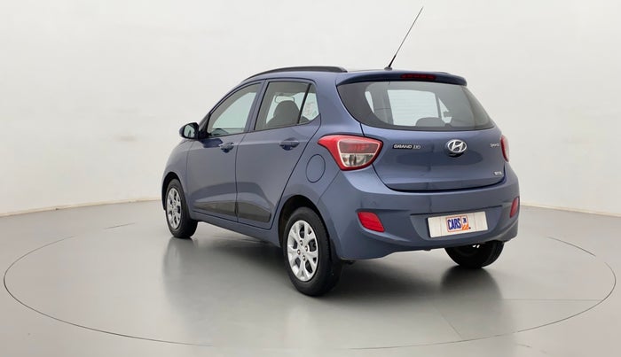 2015 Hyundai Grand i10 SPORTZ 1.2 KAPPA VTVT, Petrol, Manual, 77,830 km, Left Back Diagonal