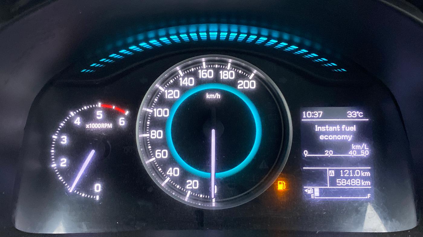 2017 Maruti IGNIS ALPHA 1.3, Diesel, Manual, 58,613 km, Odometer Image