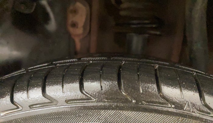 2018 Tata Tiago XZA PETROL, Petrol, Automatic, 50,382 km, Left Rear Tyre Tread