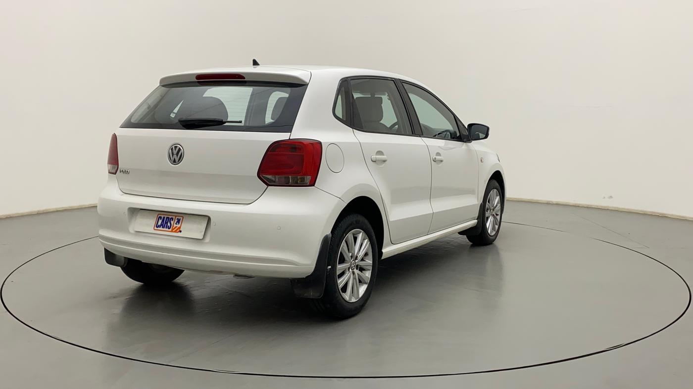 2014 Volkswagen Polo HIGHLINE1.2L, Petrol, Manual, 69,527 km, Right Back Diagonal