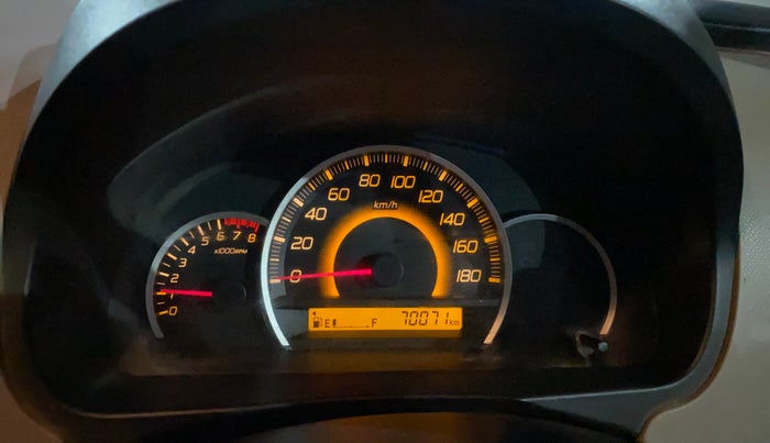 2013 Maruti Wagon R 1.0 VXI, Petrol, Manual, 70,066 km, Odometer Image