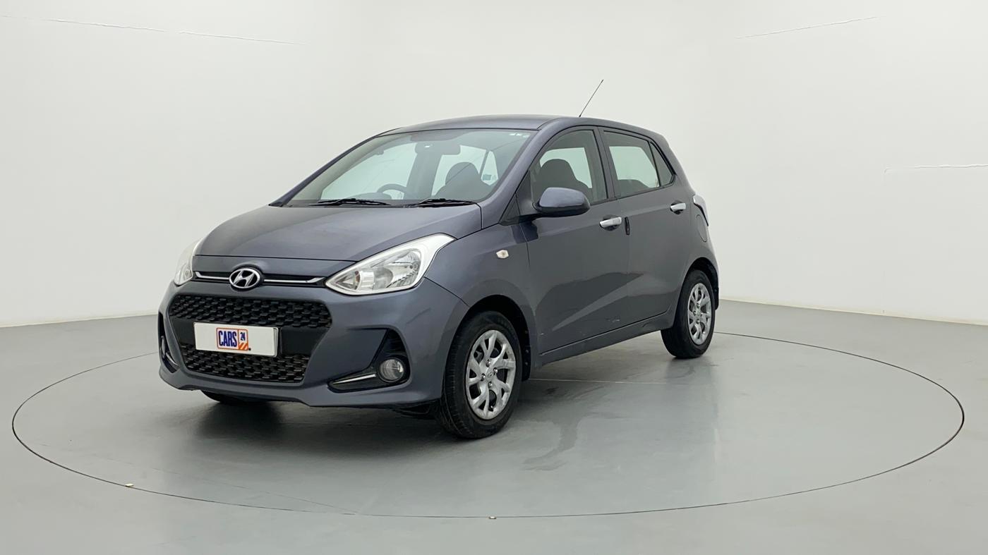 2017 Hyundai Grand i10 magna 1.2 crdi, Diesel, Manual, 59,474 km, Left Front Diagonal