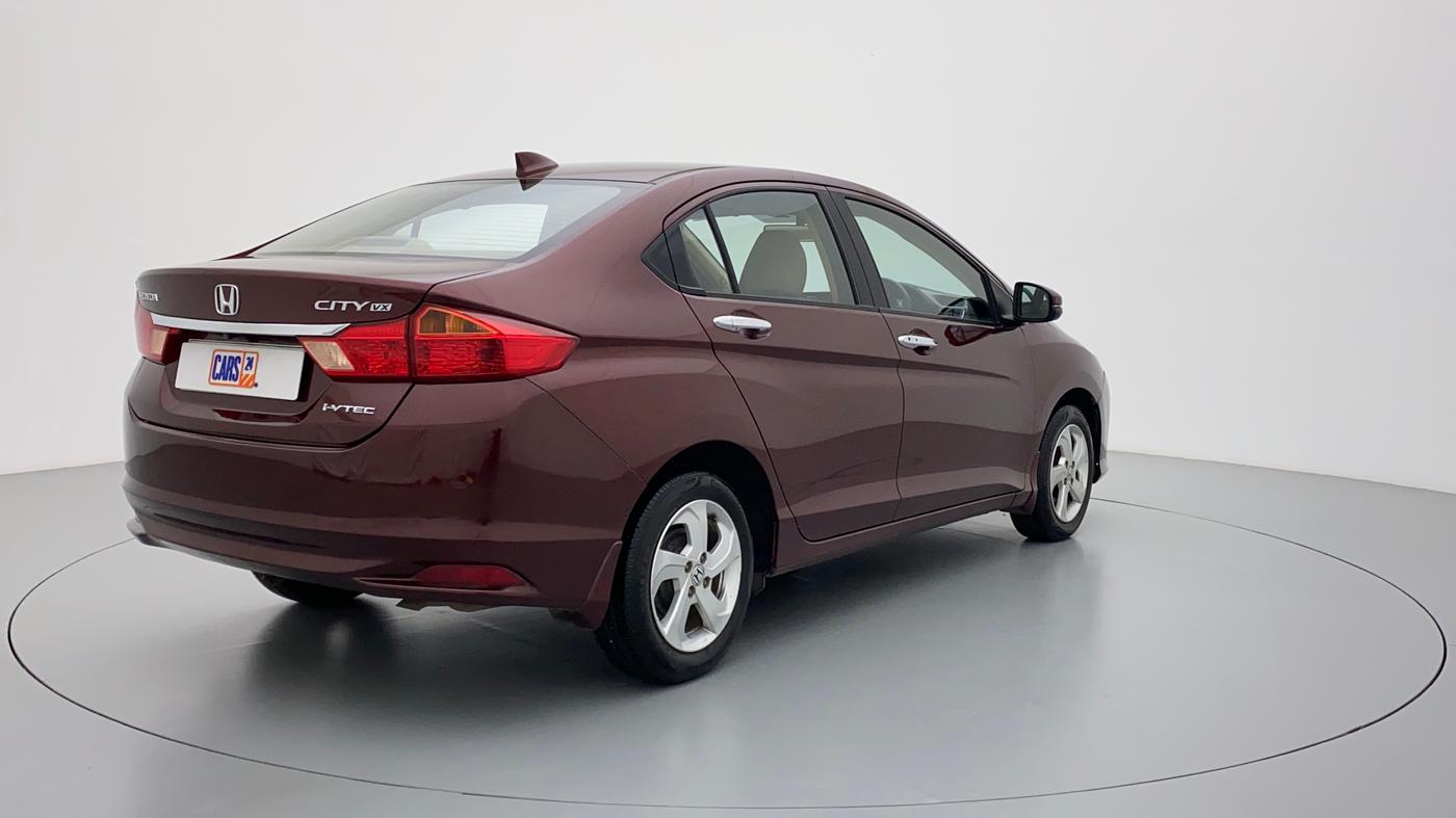 2015 Honda City VX (O) PETROL, Petrol, Manual, 62,332 km, Right Back Diagonal (45- Degree) View