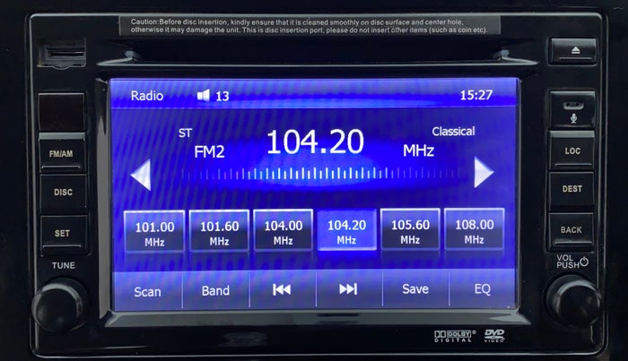 2015 Honda City VX (O) PETROL, Petrol, Manual, 62,332 km, Infotainment System