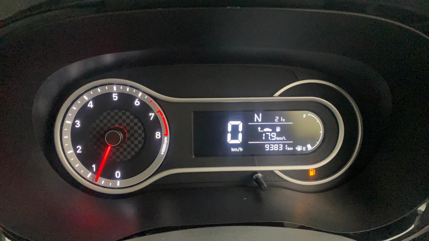 2021 Hyundai AURA SX PLUS 1.2 AMT, Petrol, Automatic, 93,864 km, Odometer Image